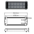 High-Power LED Innenraum Licht 24W EMC genehmigt